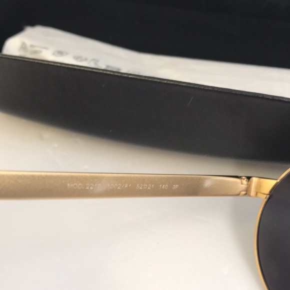 💯- New Authentic Versace Round VE2210 gold frame with dark grey polarized s… - Picture 14 of 15